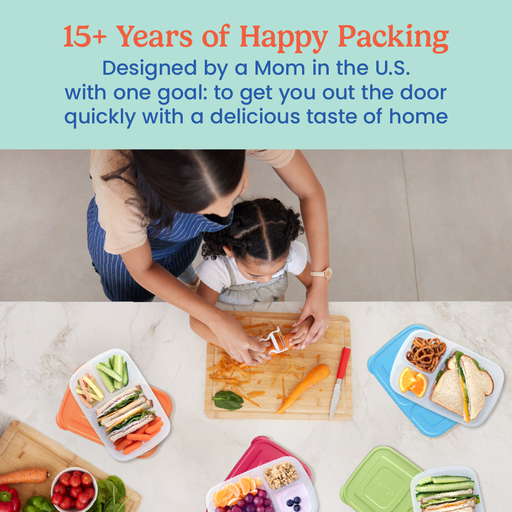 Bentgo Easyboxes 3-Compartment Food Containers 8-Piece Set - Image 4