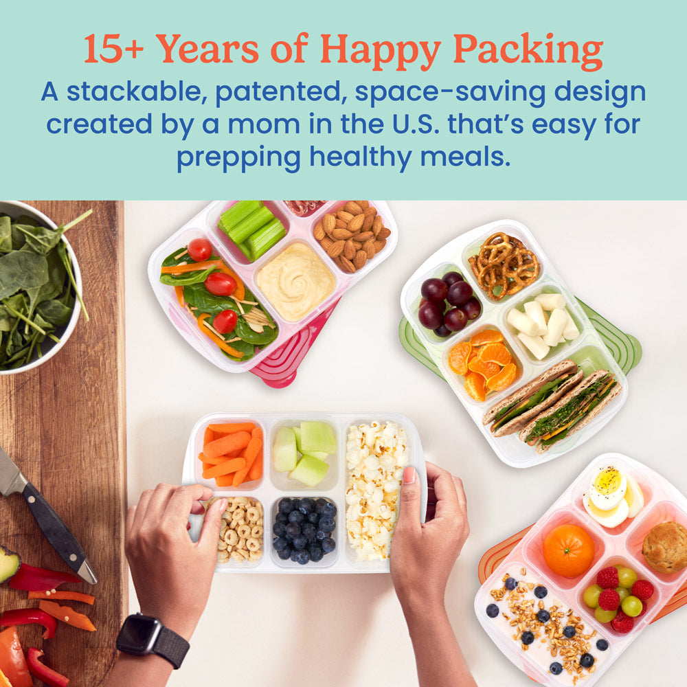 Bentgo Easyboxes 5-Compartment Food Containers 8-Piece Set - Image 4