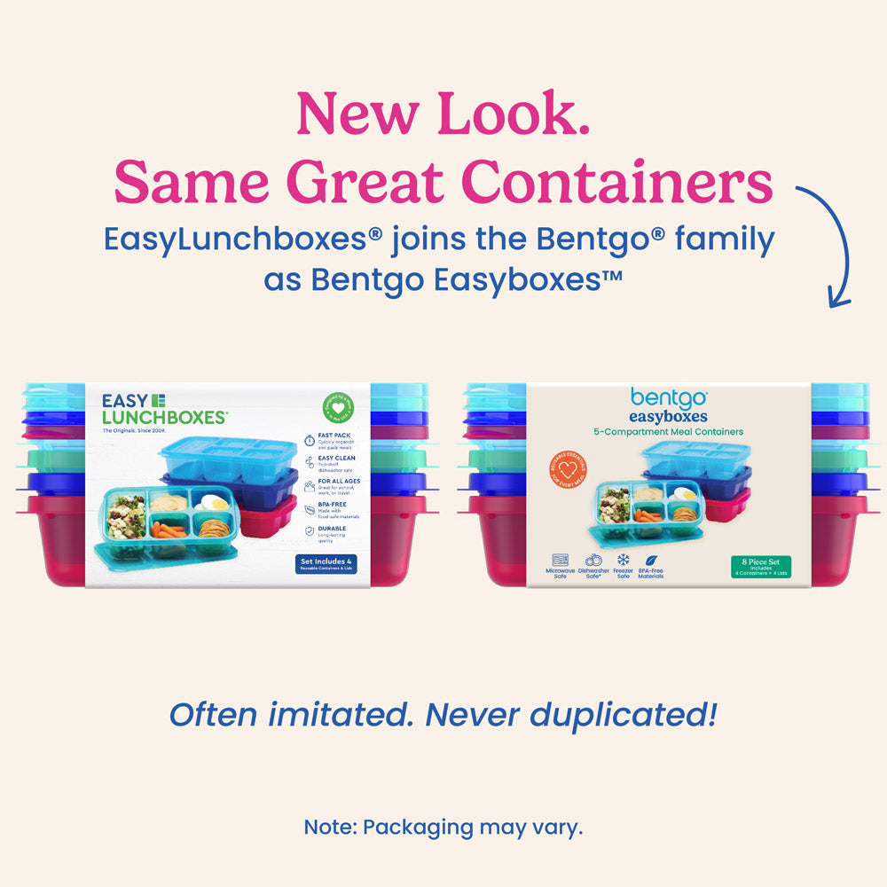 Bentgo Easyboxes 5-Compartment Food Containers 8-Piece Set - Image 14