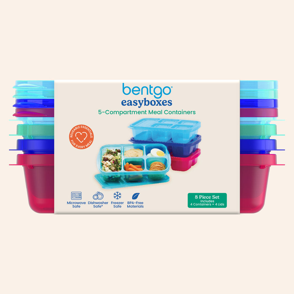 Bentgo Easyboxes 5-Compartment Food Containers 8-Piece Set - Image 18