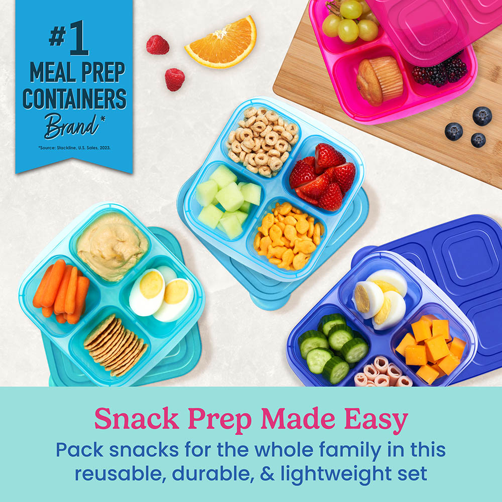 Bentgo Easyboxes 4-Compartment Snack Containers 8-Piece Set - Image 20