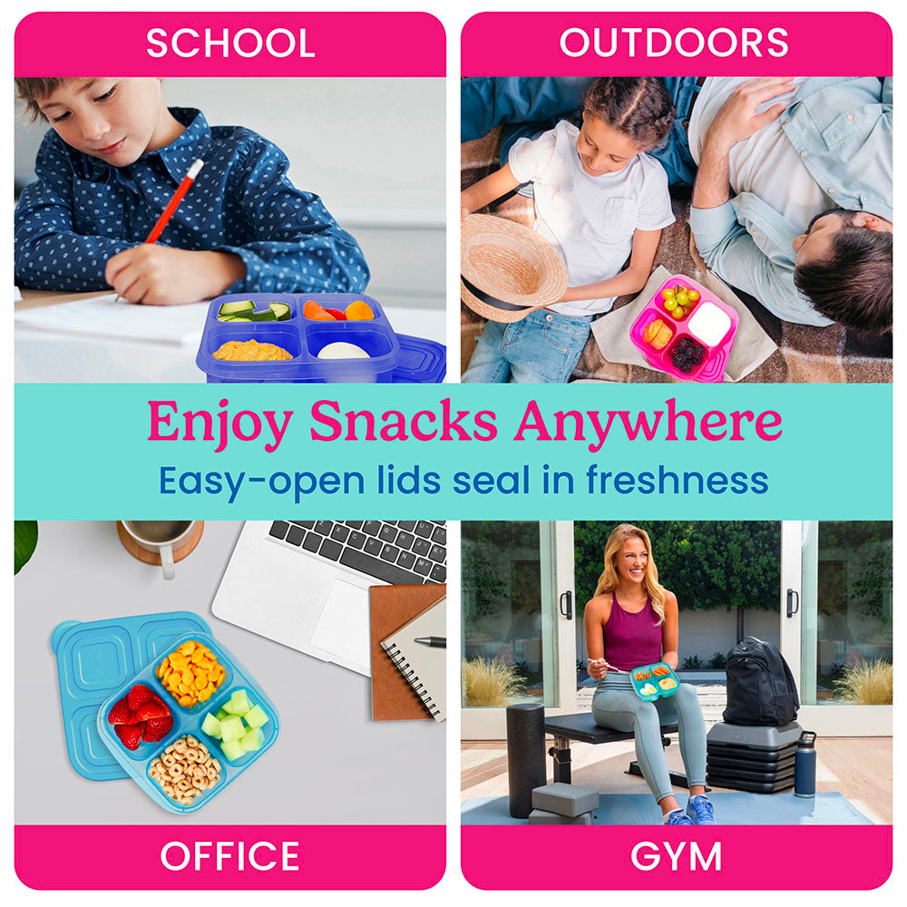 Bentgo Easyboxes 4-Compartment Snack Containers 8-Piece Set - Image 24