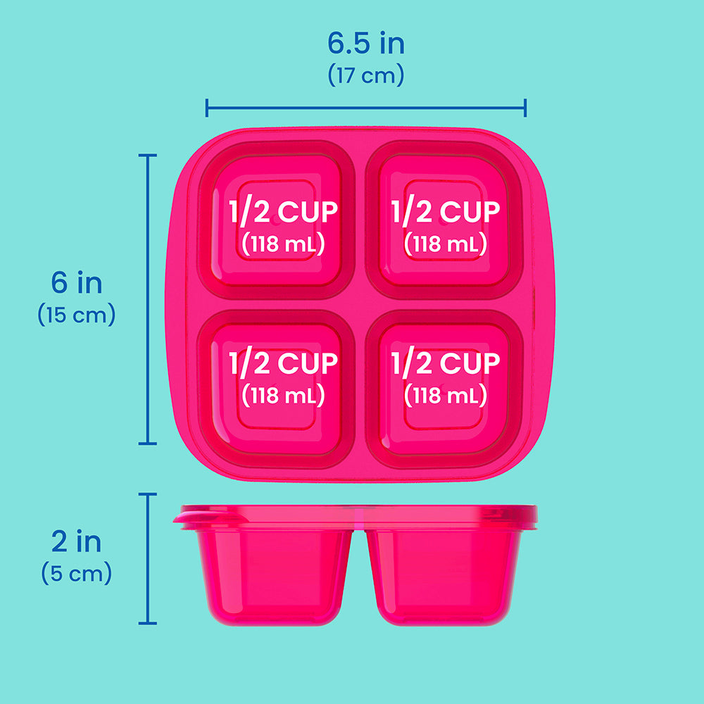 Bentgo Easyboxes 4-Compartment Snack Containers 8-Piece Set - Image 26