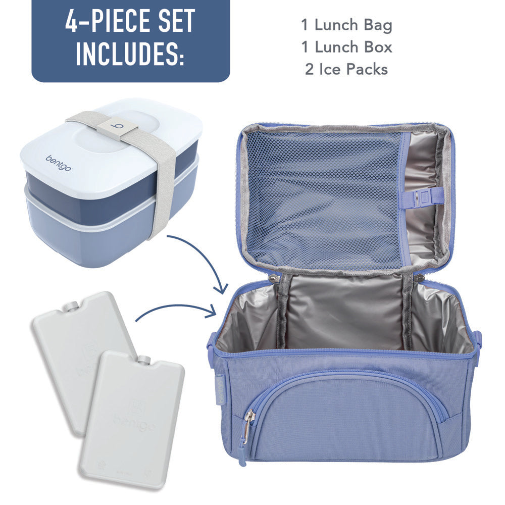 Bentgo® Deluxe 4-Piece Lunch Set - Image 14
