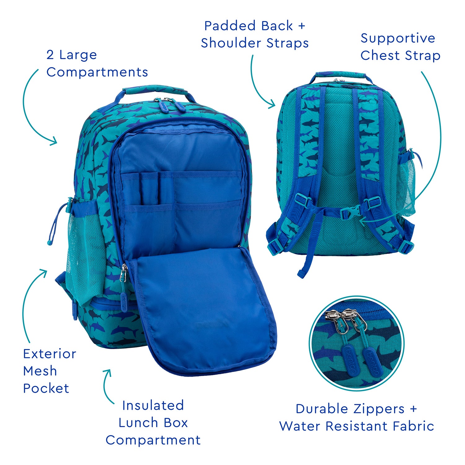 Bentgo Chill Kids Lunch Box & Backpack - Image 17