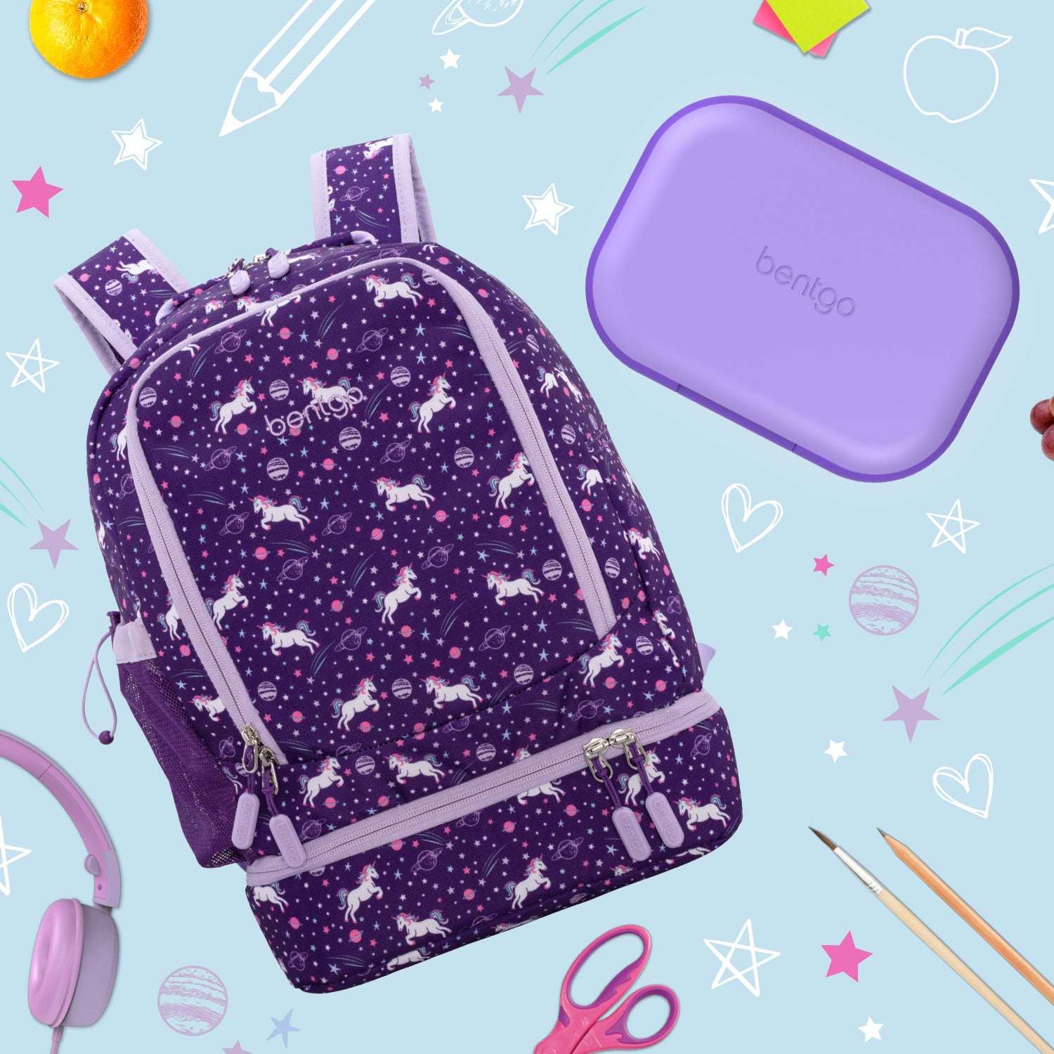 Bentgo Chill Kids Lunch Box & Backpack - Image 20