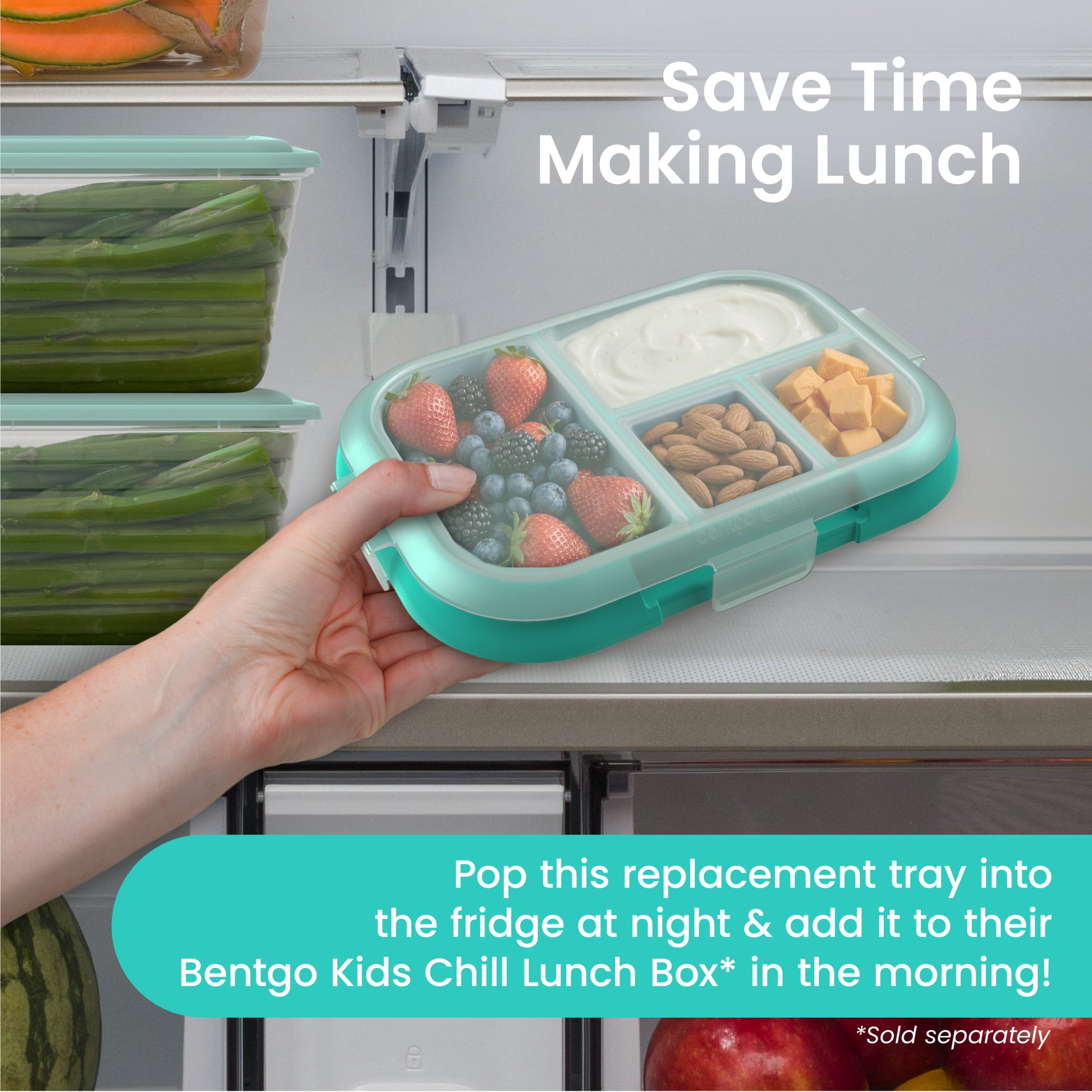Bentgo Chill Kids Tray with Transparent Cover - Image 26