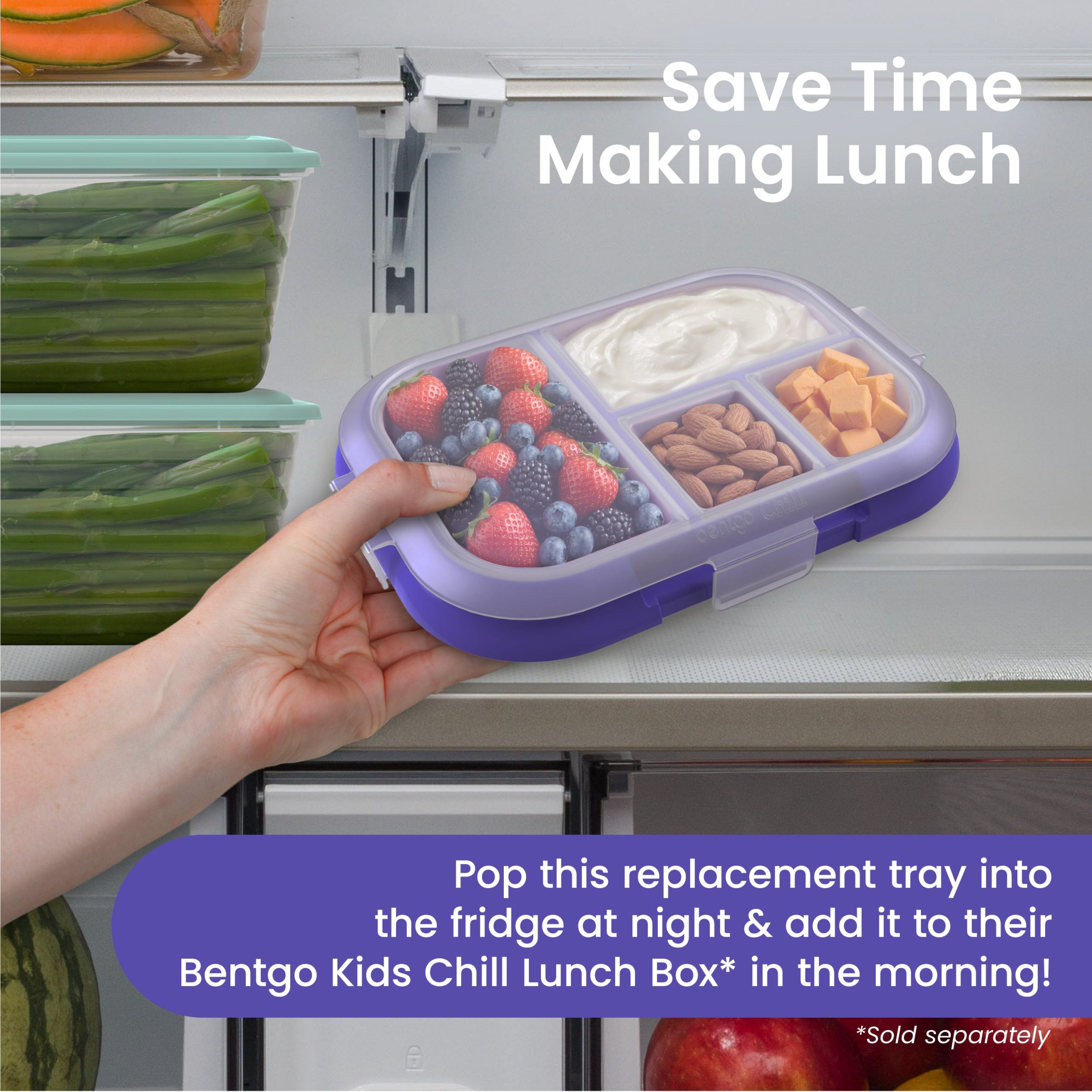 Bentgo Chill Kids Tray with Transparent Cover - Image 30