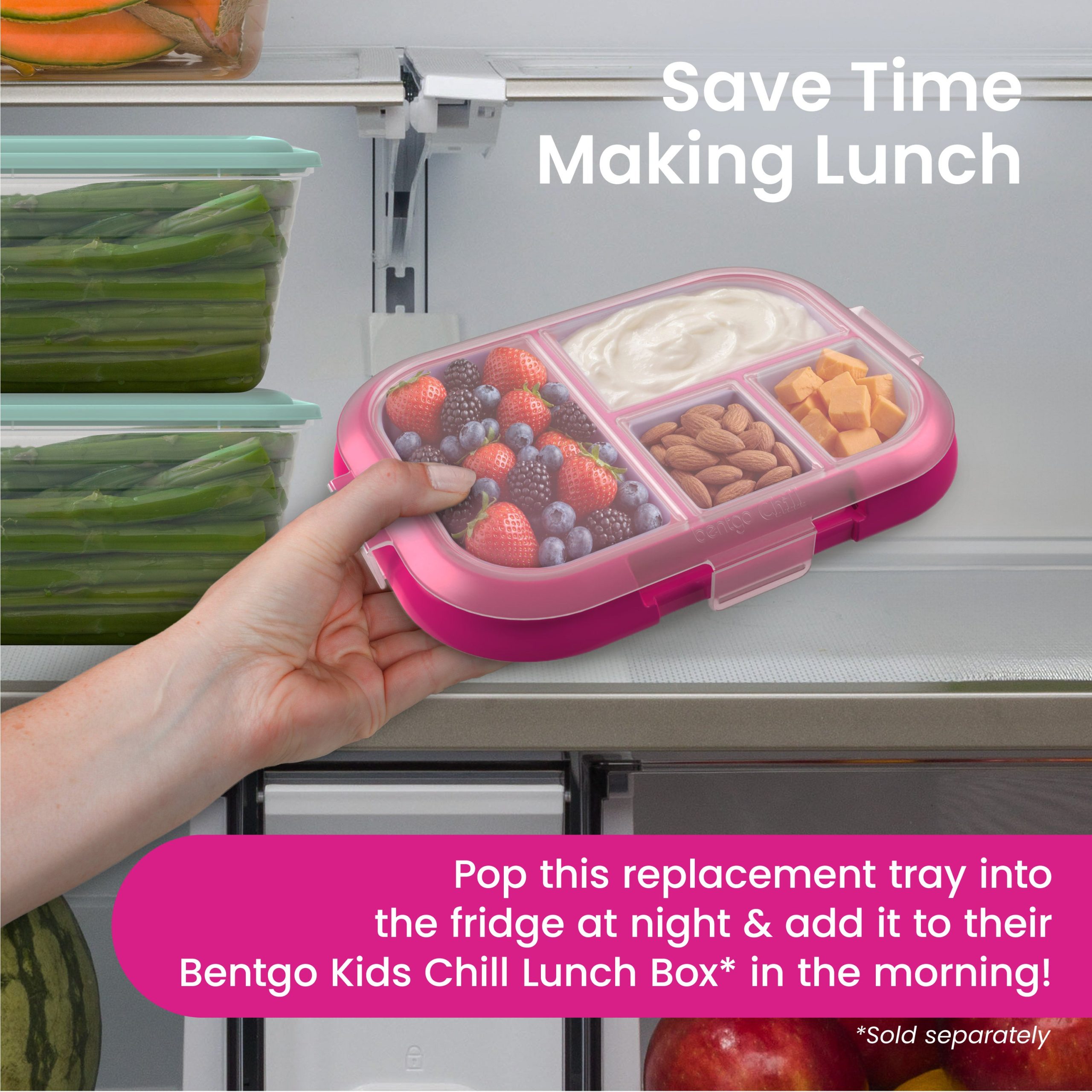 Bentgo Chill Kids Tray with Transparent Cover - Image 6