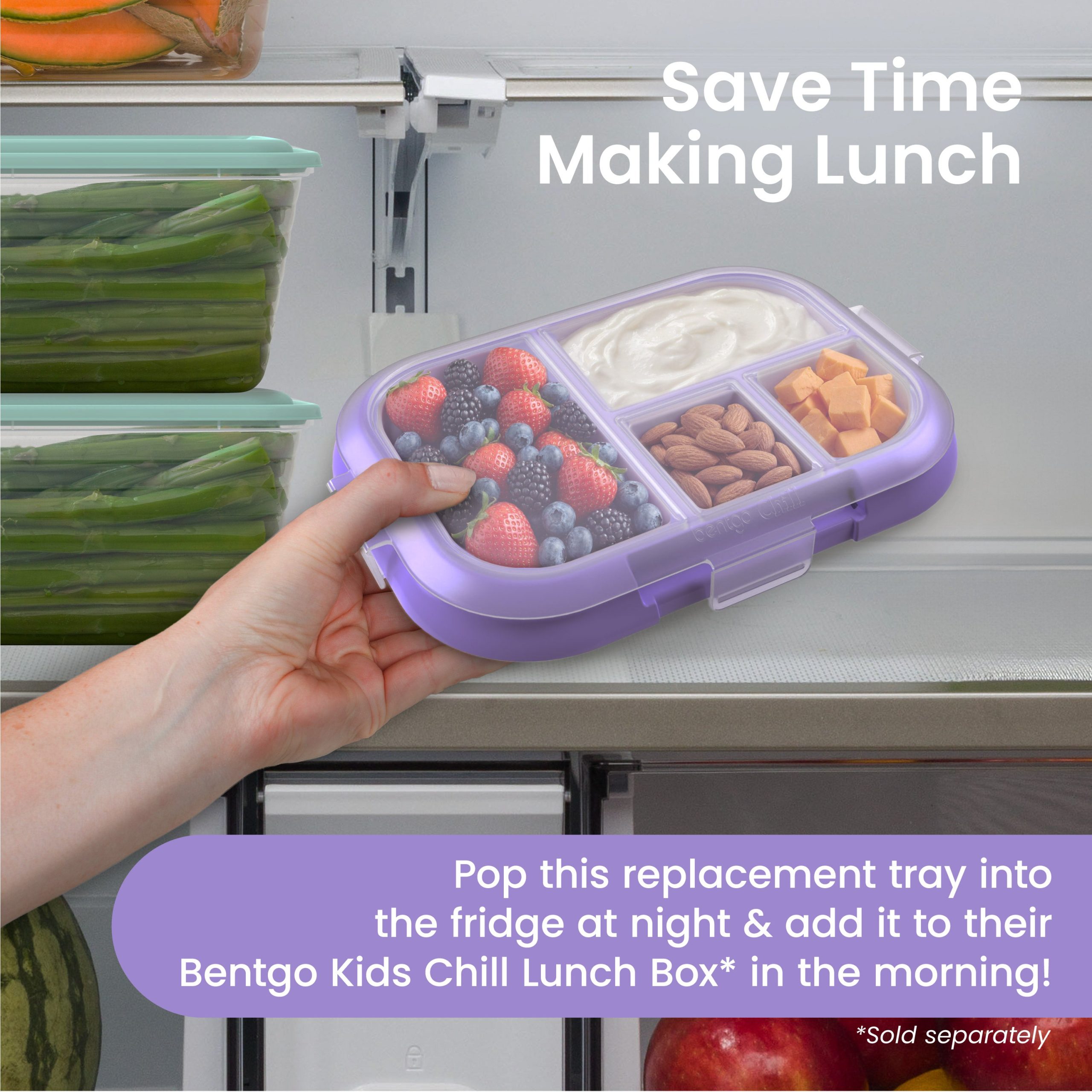 Bentgo Chill Kids Tray with Transparent Cover - Image 18