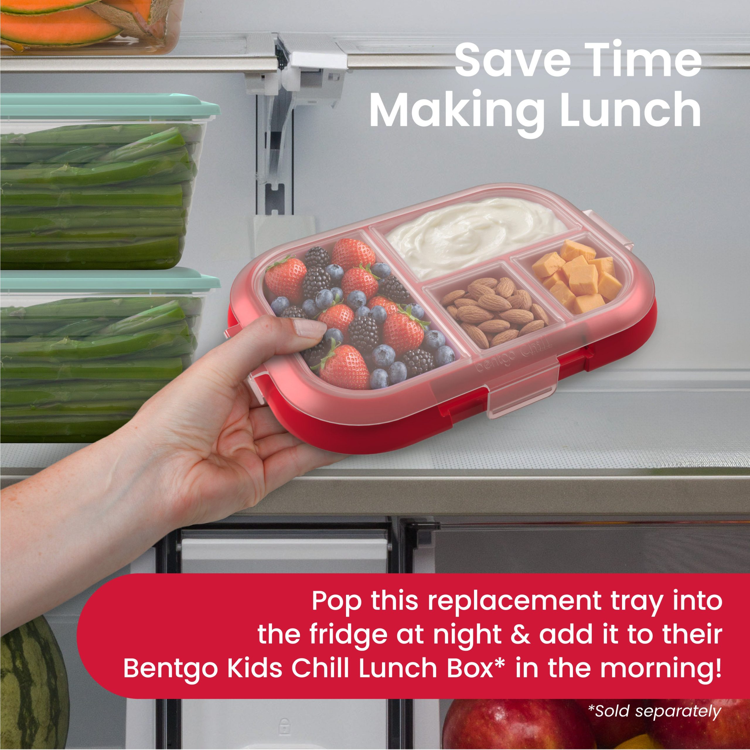 Bentgo Chill Kids Tray with Transparent Cover - Image 22
