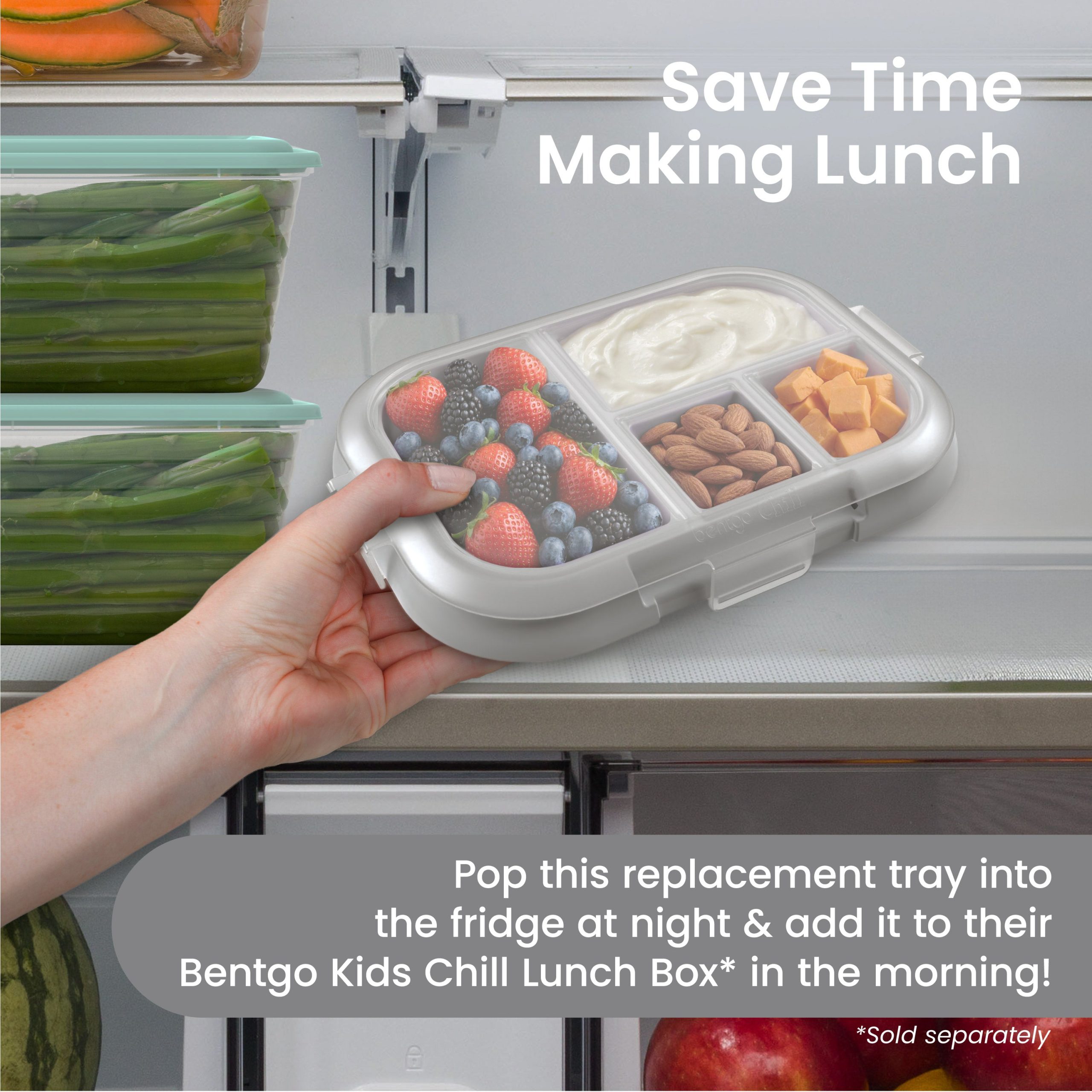 Bentgo Chill Kids Tray with Transparent Cover - Image 10