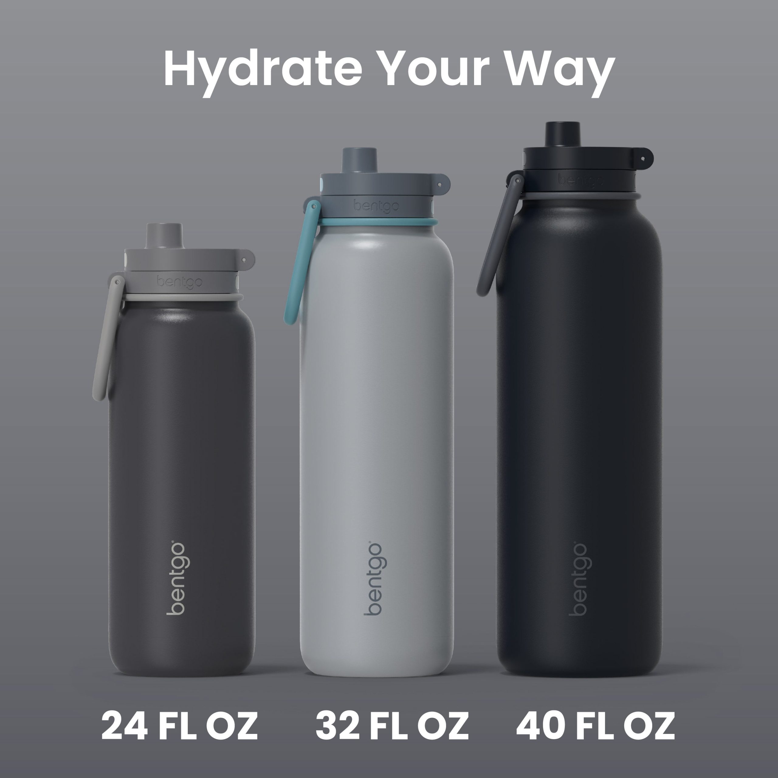 Bentgo Flip 2-in-1 Water Bottle (32 fl oz) - Image 15