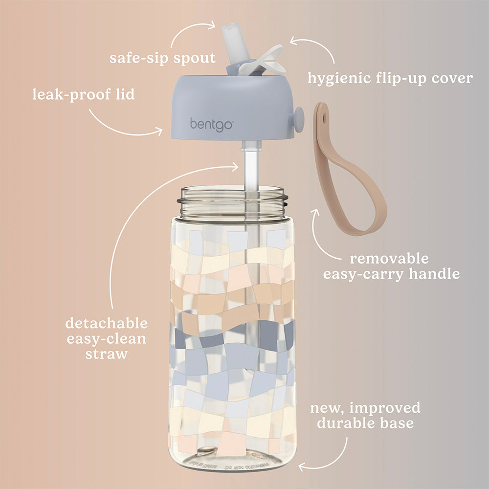 Bentgo Kids Whimsy & Wonder Prints Water Bottle - Image 3