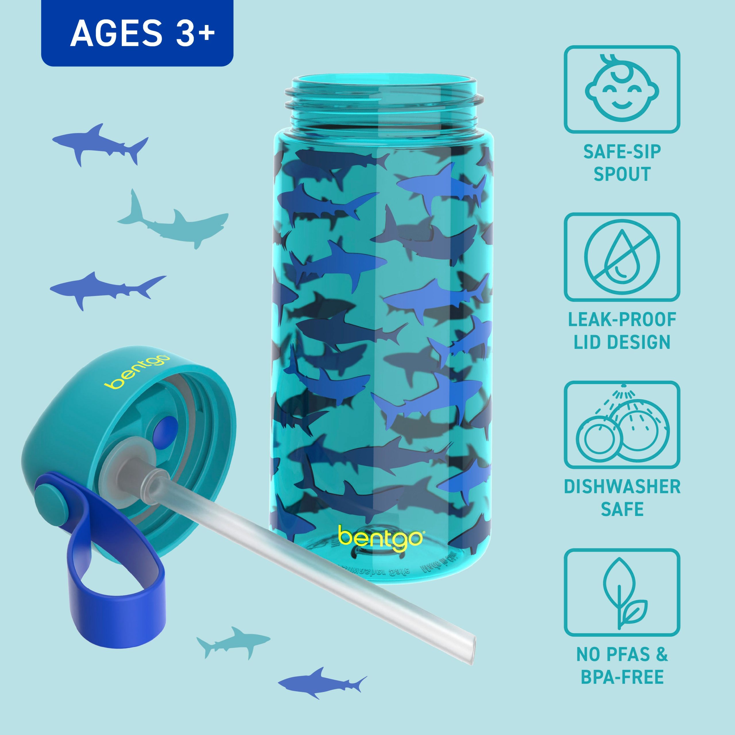 Bentgo Kids Water Bottle - Image 3
