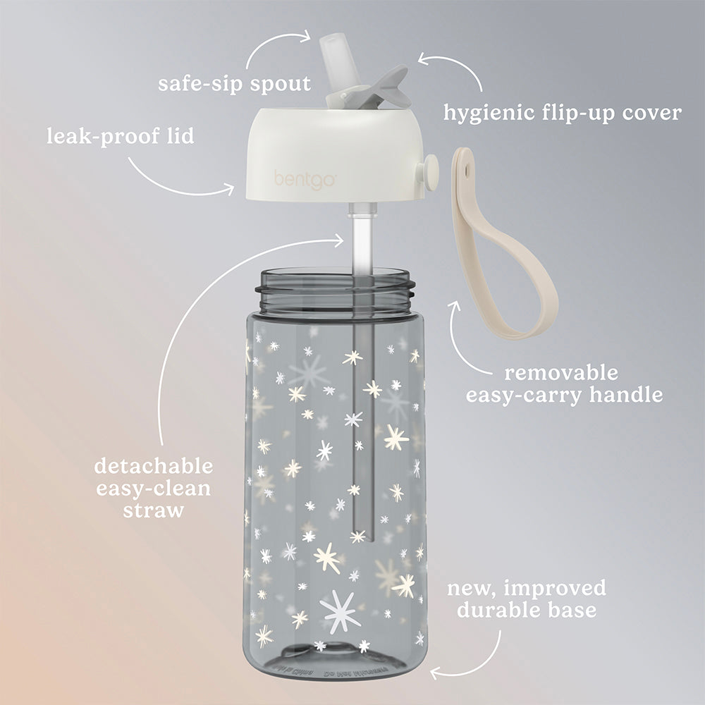Bentgo Kids Whimsy & Wonder Prints Water Bottle - Image 27