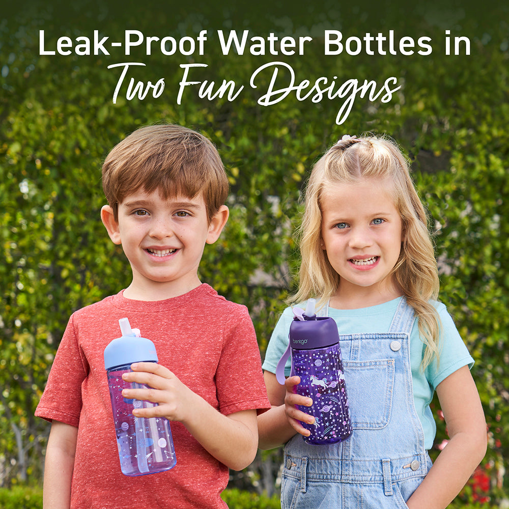 Bentgo Kids Prints Water Bottle (2-Pack) - Image 9