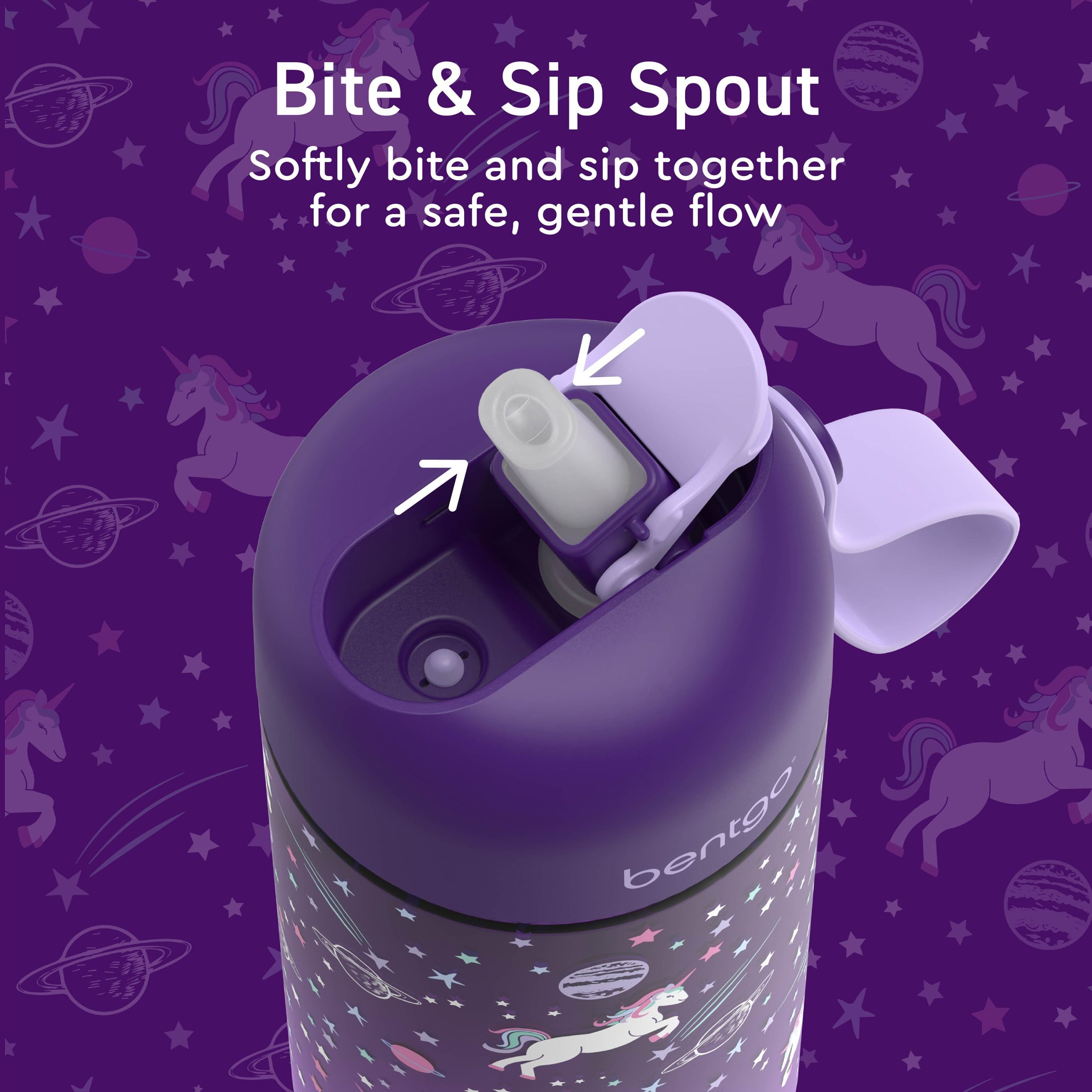 Bentgo Kids Prints Water Bottle (2-Pack) - Image 11