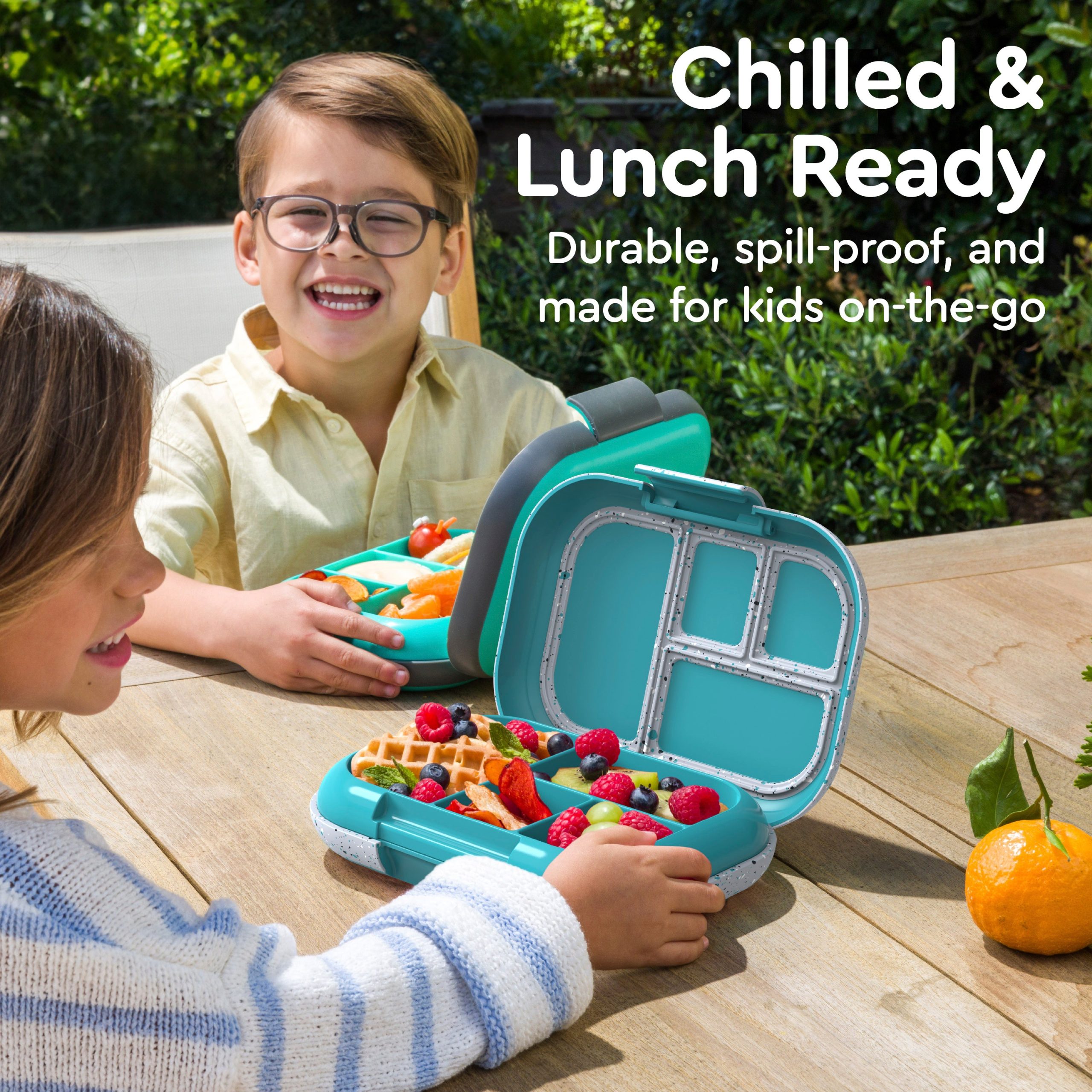 Bentgo Chill Kids Lunch Box & 2 Extra Trays with Lids - Image 12