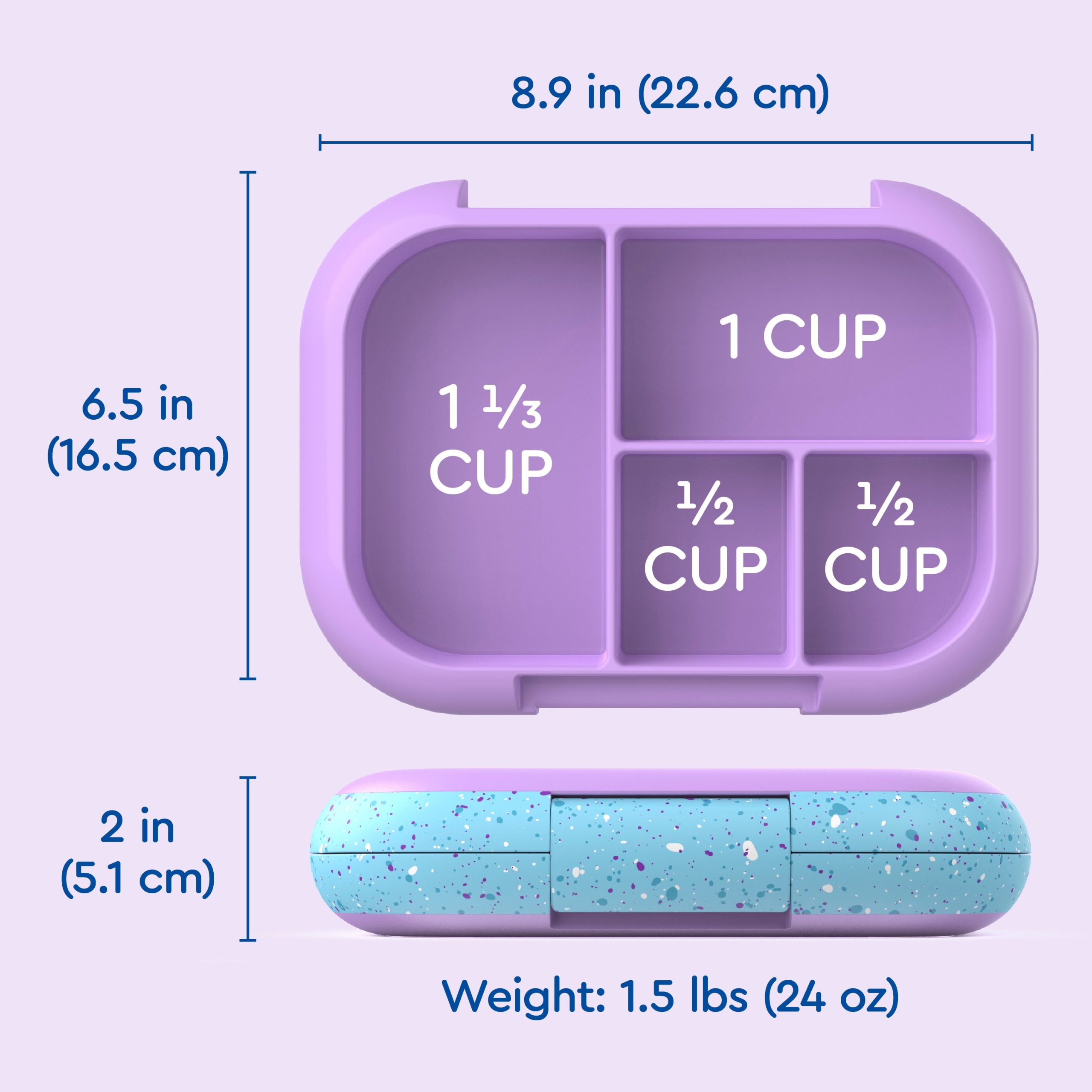 Bentgo Chill Kids Lunch Box & 2 Extra Trays with Lids - Image 8