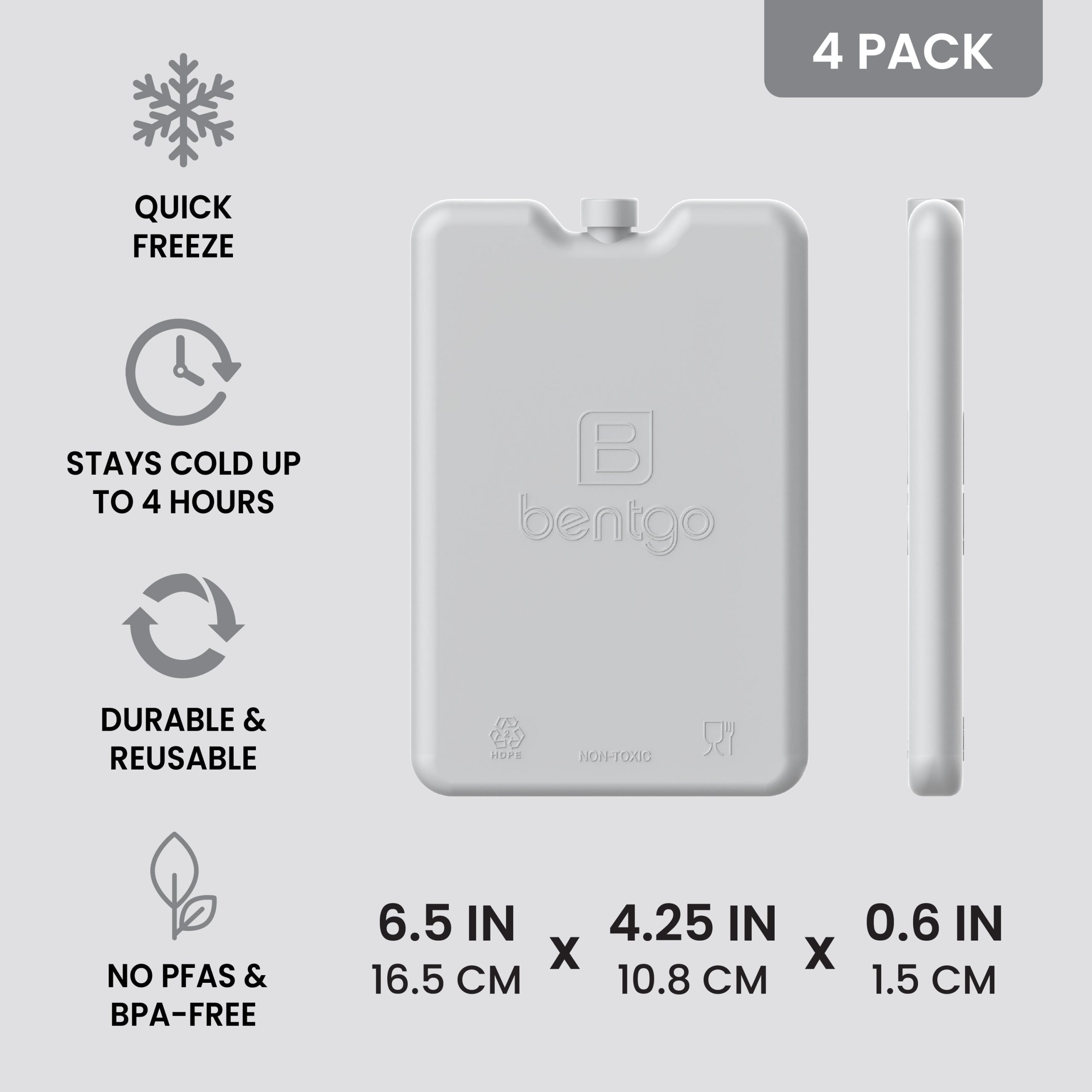 Bentgo Chillers Reusable Ice Packs (4-Pack) - Image 24