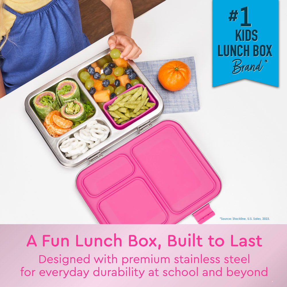 Bentgo Kids Stainless Steel Lunch Box - Personalized - Image 18