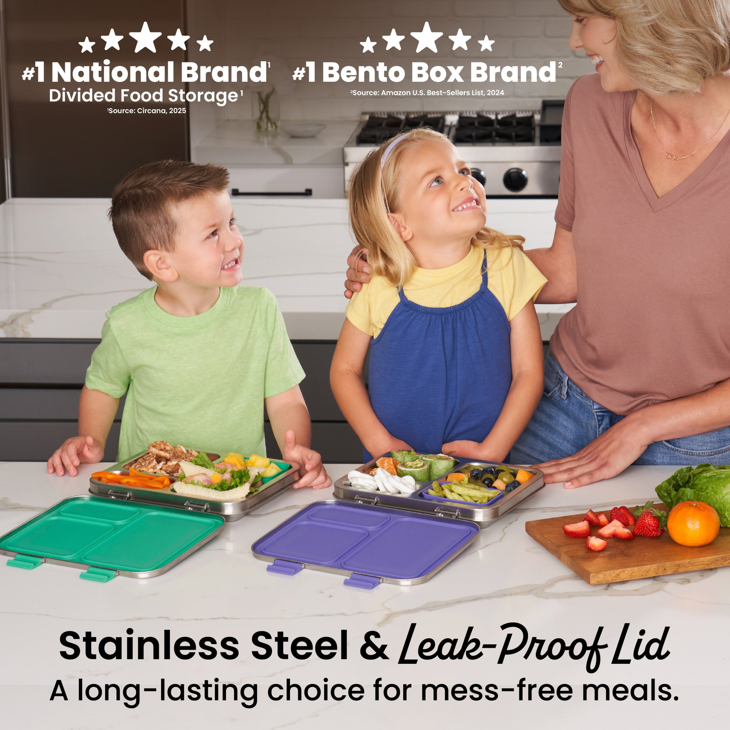 Bentgo Kids Stainless Steel Lunch Box - Image 10