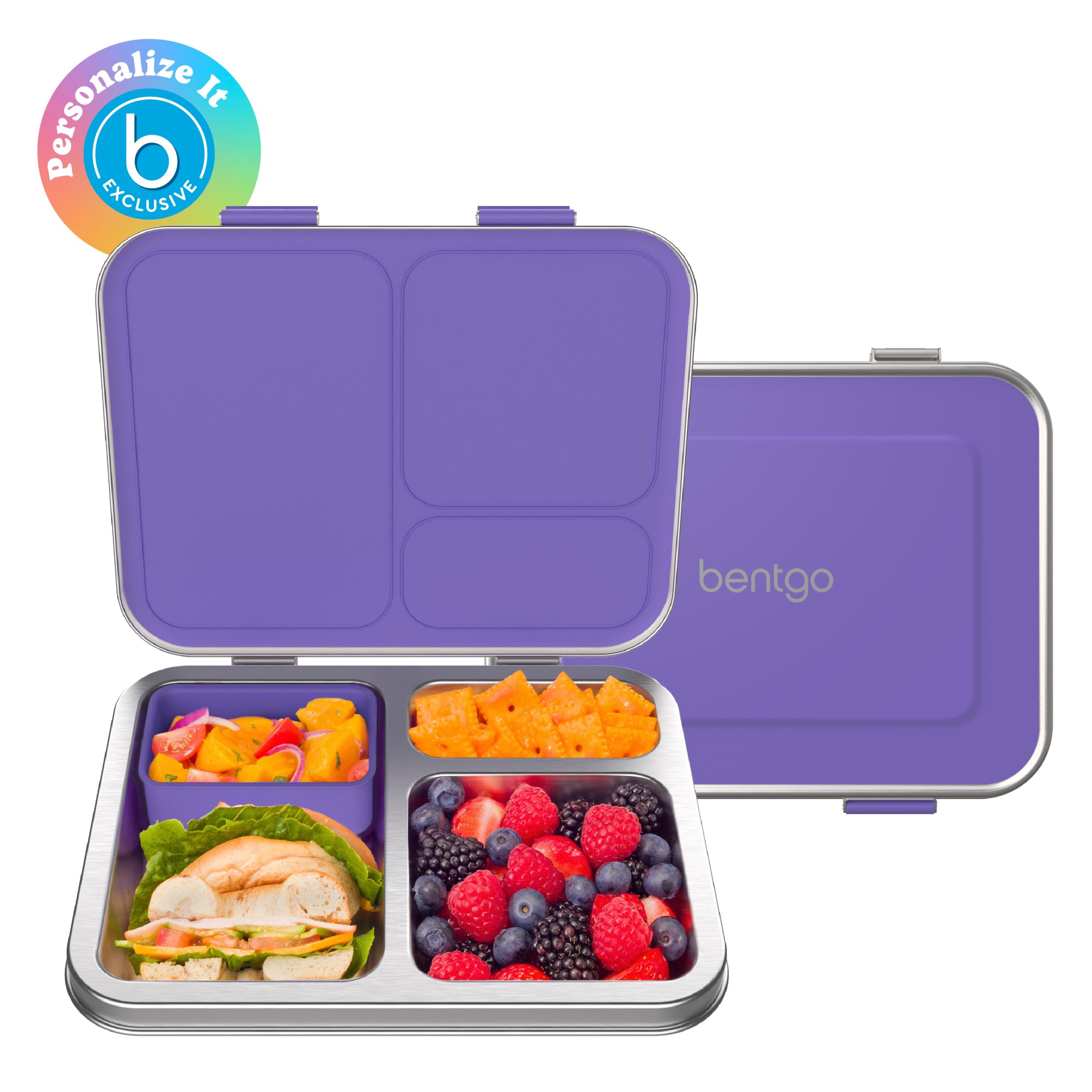 Bentgo Kids Stainless Steel Lunch Box - Personalized - Image 25