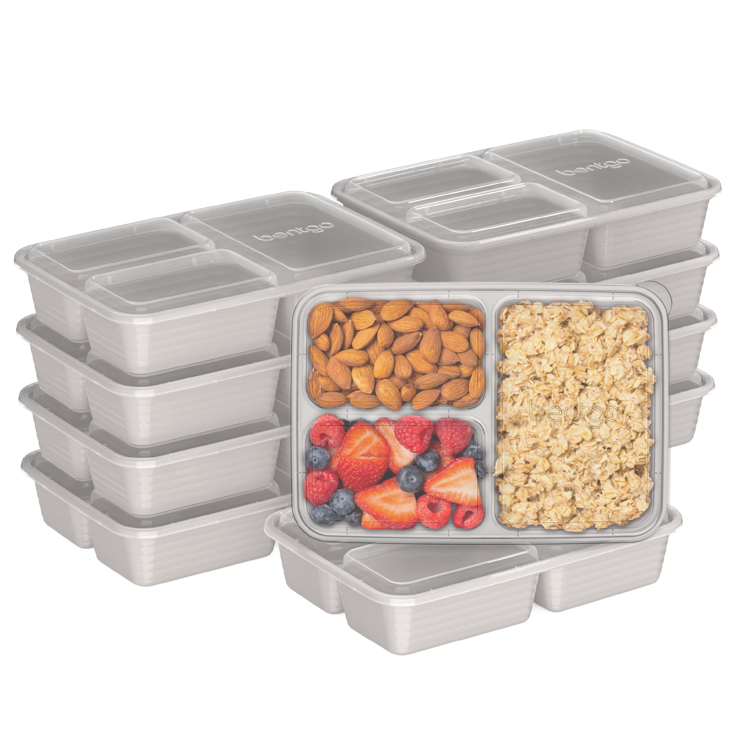 Bentgo Prep 3-Compartment Meal Prep Containers (20-Piece) - Image 25