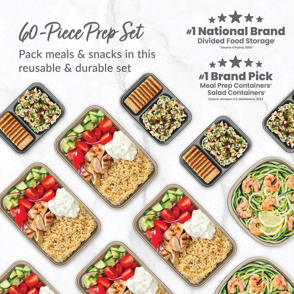 Bentgo Prep 60-Piece Variety Meal Prep Kit - Image 2