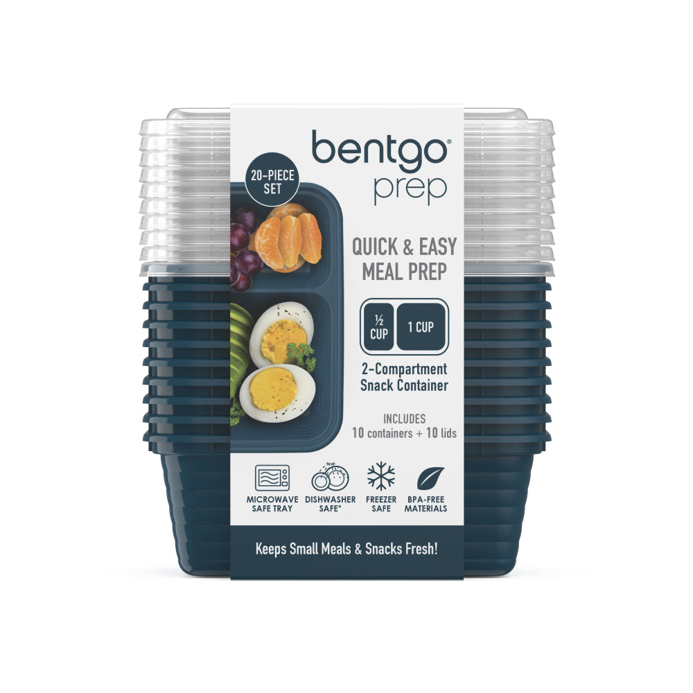 Bentgo Prep 2-Compartment Snack Containers (20-Piece) - Image 8