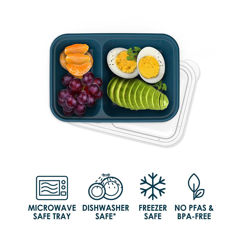 Bentgo Prep 2-Compartment Snack Containers (20-Piece) - Image 3