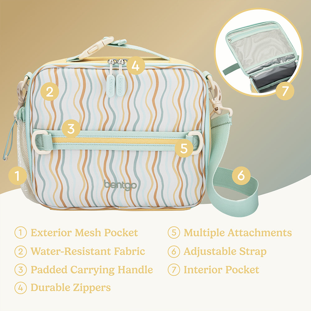 Bentgo Kids Whimsy & Wonder Prints Lunch Bag - Image 22