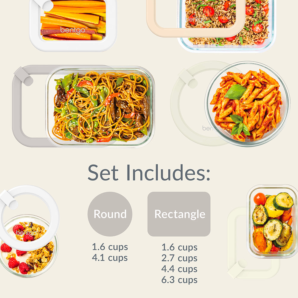 Bentgo Signature Glass Food Storage Set (12-Piece) - Image 6