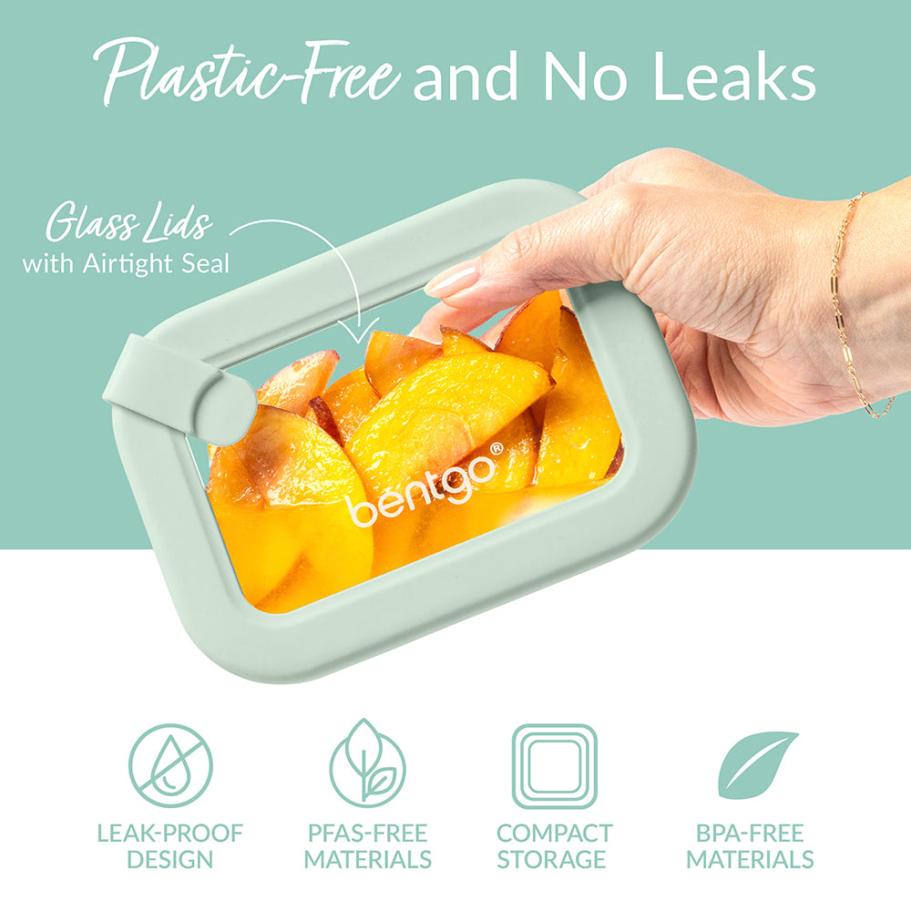 Bentgo Signature Glass Food Storage Set (8-Piece) - Image 3