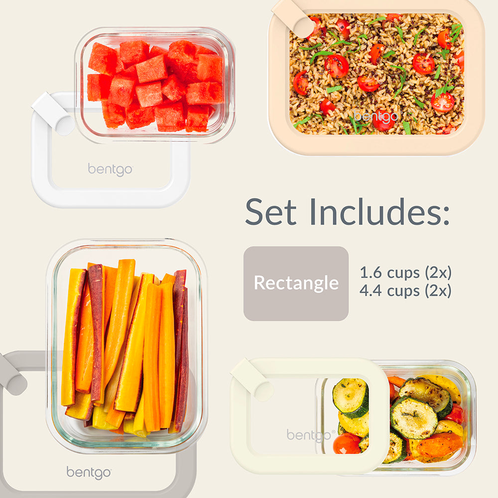 Bentgo Signature Glass Food Storage Set (8-Piece) - Image 6