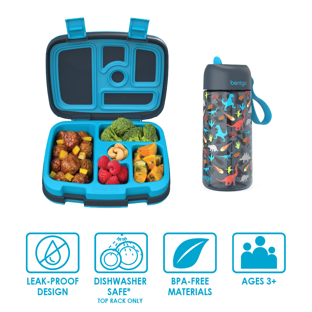 Bentgo Kids Prints Lunch Boxes & Water Bottles - Image 27