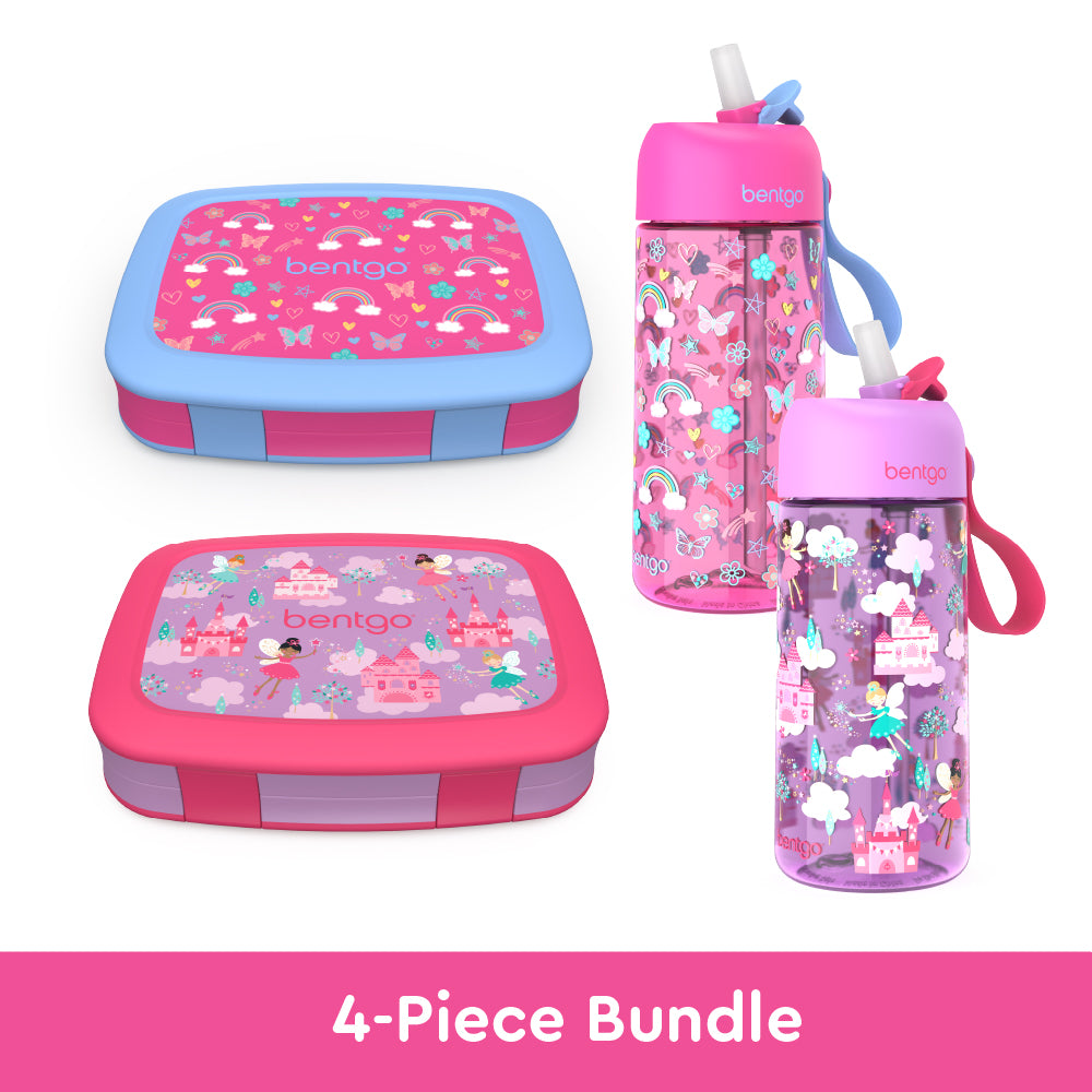 Bentgo Kids Prints Lunch Boxes & Water Bottles - Image 9
